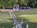 park and staircase for outdoor ceremonies