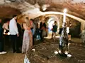 dégustation de vins dans les caves