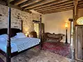 bedroom in the medieval part