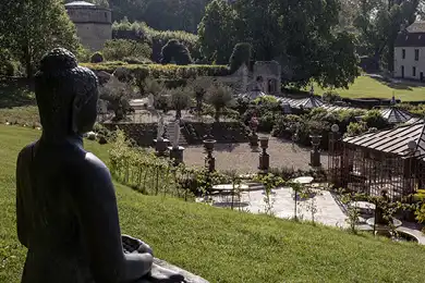 les jardins suspendus du Château de Vallery